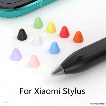 10шт Чехол для наконечника карандаша для Xiaomi Smart Pen Mute Силиконовый чехол для стилуса с сенсорным экраном