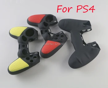 20шт силиконового чехла для контроллера Dualshock 4 PS4 Pro Slim и ручек для большого пальца для игровых аксессуаров PlayStation 4