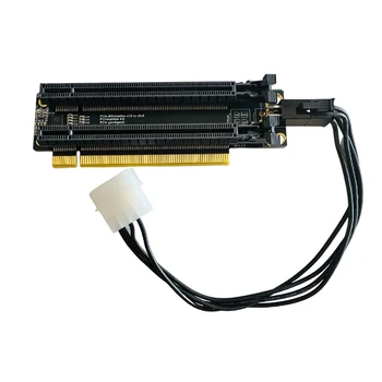 PCI-E 4.0 x16 от 1 до 2 Карт расширения Gen4 Разъемная карта PCIe-Раздвоение слотов с интервалом от 16X до x8x8 разъемов для процессора 4P/Sata Порт питания
