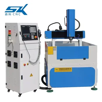 Senke SKM 6060 4-осевой 3D фрезерный станок с ЧПУ для механической резки железа с ЧПУ