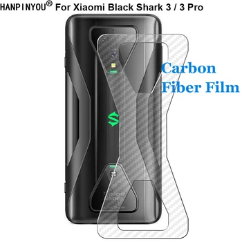 Для Xiaomi Black Shark 3 3S Pro Прочная 3D Защитная пленка для экрана из Углеродного Волокна с защитой от отпечатков пальцев (Не Закаленное стекло)