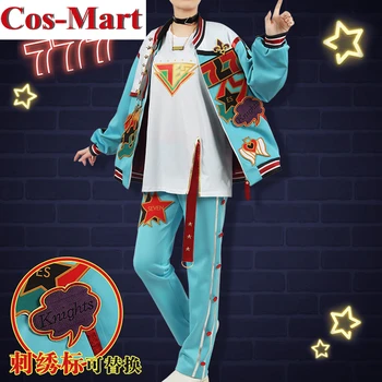 Игровой ансамбль Cos-Mart, косплей, костюм на 7-ю годовщину, красивая униформа, одежда для ролевых игр, изготовленная на заказ