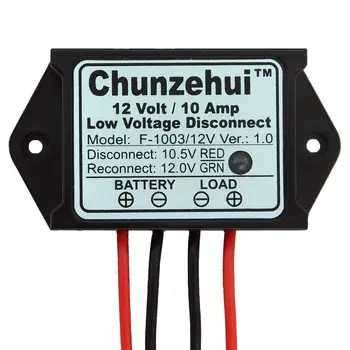 Модуль отключения низкого напряжения Chunzehui LVD, 12 В 10 А, защищает / продлевает срок службы батареи.