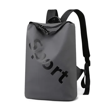 Мужские рюкзаки большой вместимости, новая модная сумка 2021 года, высококачественная нейлоновая однотонная сумка на одно плечо с буквами для мужчин