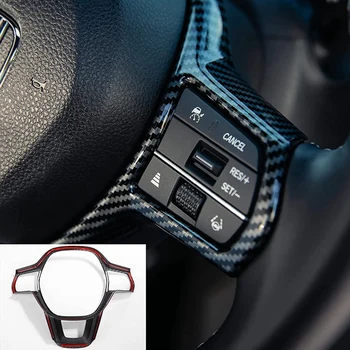 Отделка крышки рулевого колеса, внутренняя отделка для Honda Civic 11Th 2022 2023 CRV 2023 Аксессуары - ABS из углеродного волокна