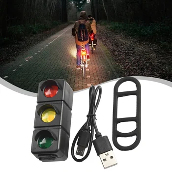 Отличный задний фонарь для велосипеда с различными режимами освещения, защищенный от непогоды для любых условий, перезаряжаемый через USB для удобного использования