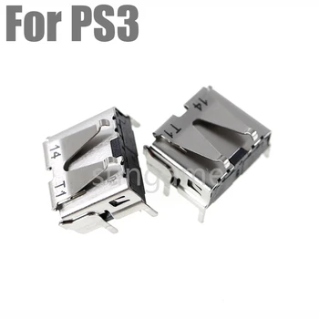 10шт Для Playstation 3 Slim 3K 4K 3000 4000 HDMI-совместимый Порт Разъем-Розетка Для PS3