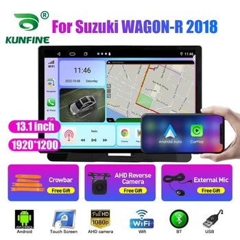 13,1-дюймовый Автомобильный Радиоприемник Для Suzuki WAGON-R 2018 Автомобильный DVD GPS Навигация Стерео Carplay 2 Din Центральный Мультимедийный Android Auto