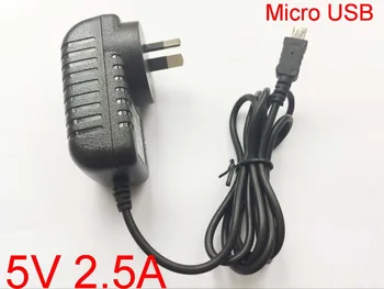 1ШТ 5V 2.5A Micro USB Зарядное Устройство Адаптер Питания для Планшетных ПК Teclast P85 X98 Air 3G P88 Двухъядерный Onda V975m V973