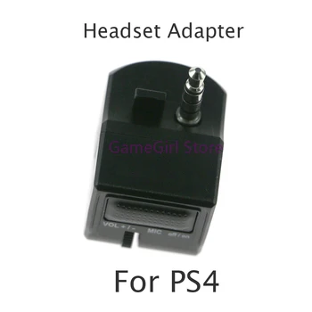 1шт Для PlayStation 4 PS4 Контроллер VR Ручка Адаптер Гарнитуры Регулятор Громкости Микрофона Отключение звука