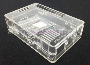 200шт ABS чехол Прозрачный ABS корпус Коробка в виде ракушки для Raspberry Pi 3/2, 3 Модель B +