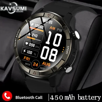 2023 Смарт-Часы Мужские 1,6-Дюймовый Сенсорный Браслет Фитнес-Трекер Спортивные Часы Bluetooth Вызов Смарт-Часы Мужские Smartwatch + Коробка