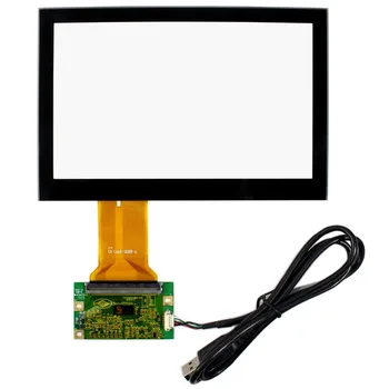 7-дюймовый емкостный сенсорный экран VS070TC01-A1 + USB-контроллер для ЖК-экрана AT070TN83 800X480
