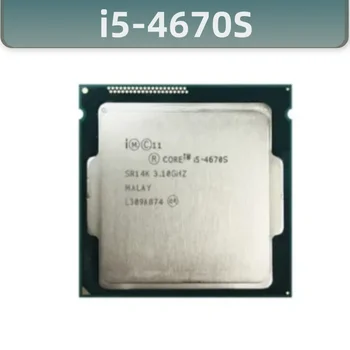 Core i5-4670S Процессор i5 4670S Четырехъядерный Настольный процессор LGA1150 100% исправно работает Настольный процессор