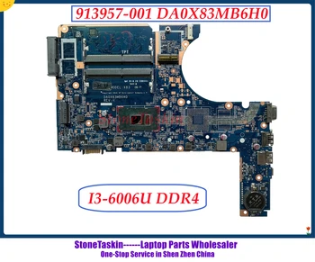 StoneTaskin 913957-001 DA0X83MB6H0 Для HP Probook 450 G4 Материнская Плата Ноутбука I3-6006U Процессор DDR4 RAM 100% Протестирован