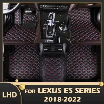 Автомобильные коврики MIDOON для LEXUS ES серии 200 300h 260 2018 2019 2020 2021 2022 Пользовательские автоматические Накладки для ног автомобильный ковер