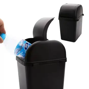 Автомобильный органайзер для мусора с автоматическим квадратным прессованием, водонепроницаемый чехол для мусора, универсальный ящик для хранения мусора для автомобильных аксессуаров