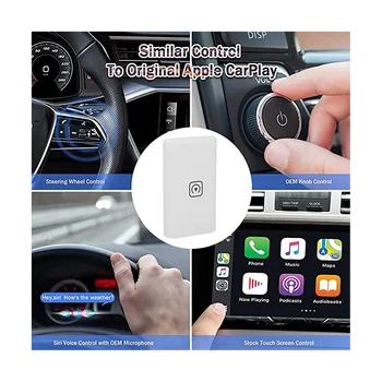 Беспроводной адаптер Carplay Беспроводной ключ Carplay для проводного автомобиля Carplay VW Audi Kia Honda Carplay Ai Box Smart Multimedia