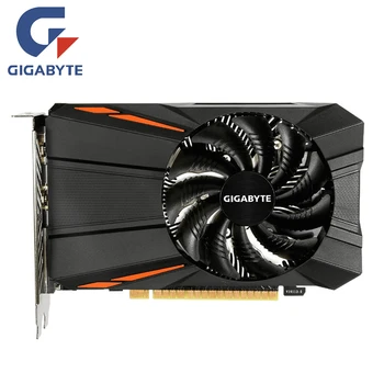 Видеокарты GIGABYTE GPU GTX 1050 2GB 128-битные Видеокарты GDDR5 для видеокарт nVIDIA Geforce GTX1050 D5 2GB VGA, видеокарты Hdmi