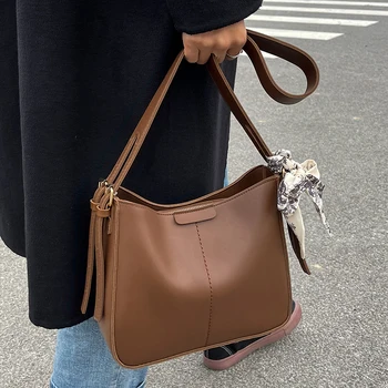 Высококачественная женская маленькая сумка-мешок из искусственной кожи, модные женские сумки через плечо для женщин, повседневные женские сумки, сумка-тоут