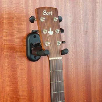 Гитара из черного металла ABS, настенное крепление, Вешалка, Подставка для электрической/деревянной гитары, баса, Укулеле, Органайзер для дисплея.