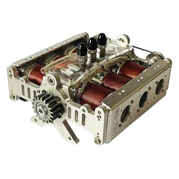Горизонтально-оппозитный двигатель V6 Модель 7,2-12 В постоянного тока с мощным магнитным приводом Бесщеточный поршневой двигатель Модельные Аксессуары