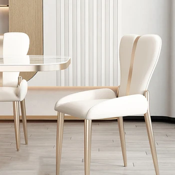 Дизайнерские стулья для столовой, гостиная, Современная гардеробная, Стулья в скандинавском стиле, Спальня, Роскошная мебель для кухни