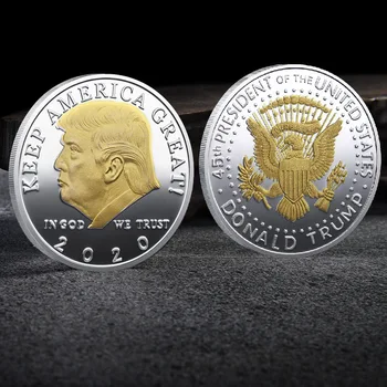 Золотая Памятная Монета Дональда Трампа США 
