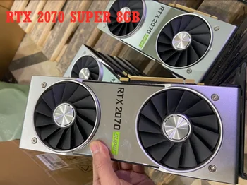 Игровые видеокарты NVIDIA GPU RTX 2070 SUPER 8GB Founders Edition Видеокарта GDDR6 PCI Express 3.0