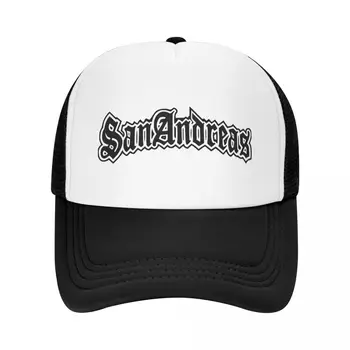 Логотип ГТА Сан Андреас сетки Бейсбол кепки для мужчин женщин хип-хоп шляпы шапки регулируемый snapback шапки спортивные шапки лето шапки дальнобойщик