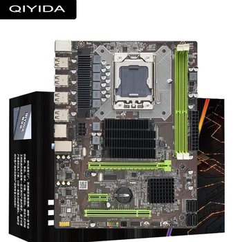 Материнская плата Qiyida X58 LGA 1366 поддерживает процессоры DDR3 и xeon серии AMD RX с поддержкой мощных процессоров
