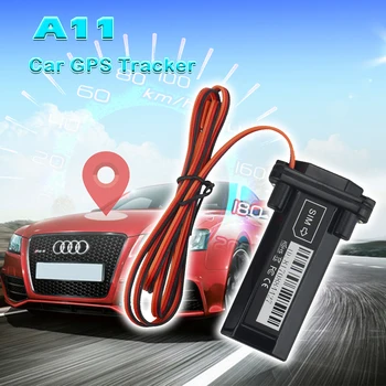 Мини GPS Автомобильный трекер A11 GSM GPS LBS Мотоциклетный трекер Водонепроницаемый Глобальный противоугонный в режиме реального времени онлайн-отслеживание