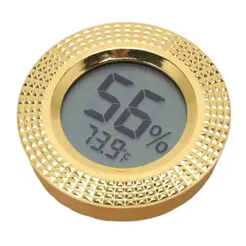 Мини-вставка Цифровой гигрометр Датчик внутреннего термометра Детектор Расходные материалы для хьюмидоров теплицы Банки для сигар Инкубаторы