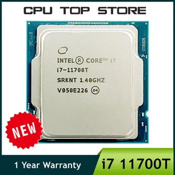 НОВЫЙ Восьмиядерный Шеститопоточный процессор Intel Core i7 11700T с частотой 1,4 ГГц L3 = 16M 35W LGA 1200 Без вентилятора