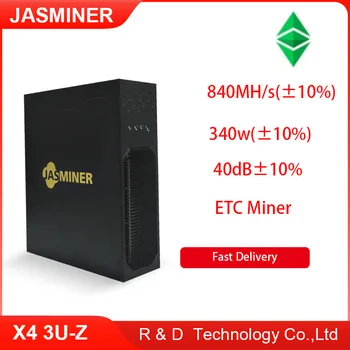Новый Оригинальный Jasminer X4 3U-Z Тихий Сервер с хэшрейтом 840MH /s 340W 5G ETCHASH ETHW ETC X4-Z Crypto Miner