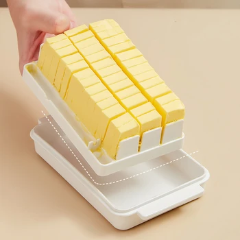 Переносная Коробка для хранения твердого масла кухонные принадлежности Холодильник Коробка для хранения свежего сыра для завтрака Коробка для хранения свежего сыра