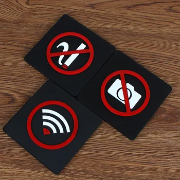 предупреждающий знак длиной 10 см, Знак Wi-Fi, логотип 