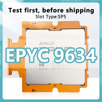 Процессор EPYC 9634 5 нм 84 Ядра 168 Потоков 2,25 ГГц 384 МБ 290 Вт процессор LGA6096 Для системы рабочих станций на Чипе материнской платы 9004