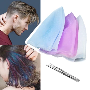 Силиконовая мелирующая шапочка для краски для волос, профессиональное частичное окрашивание волос, модные аксессуары для укладки волос, салонный парикмахерский инструмент