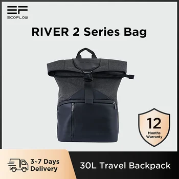 Сумка серии EcoFlow RIVER 2 Водонепроницаемый дорожный рюкзак объемом 30 литров Подходит для ноутбука с диагональю 15,6 дюйма Для RIVER 2 RIVER 2 MAX RIVER 2 PRO