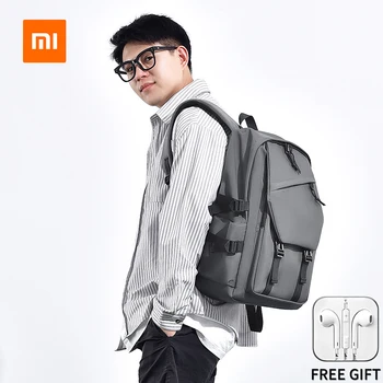 Школьные сумки Xiaomi Youpin для мальчиков, повседневный рюкзак для женщин, сумка для ноутбука, водонепроницаемые рюкзаки, сверхлегкие, гибкие, износостойкие