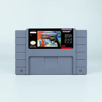 Экшн для смертоносных силовиков   - Картридж версии США или EUR доступен для игровых консолей SNES