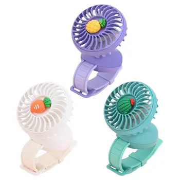 Электрический Портативный Мини-Ручной Вентилятор Cute Wrist Fan для Путешествий в помещении и на открытом воздухе